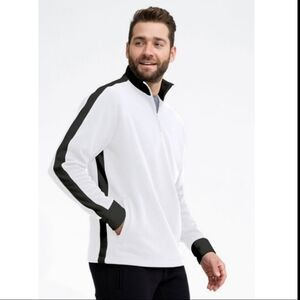 NWT Swet Tailor Stretch Fleece Quater Zip  Size M